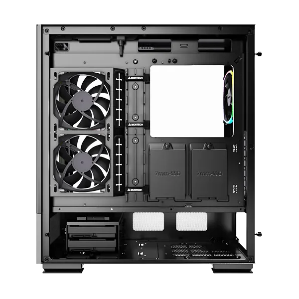 Montech Sky Two ATX Case (4x 120mm ARGB Fans Included) - Anigma