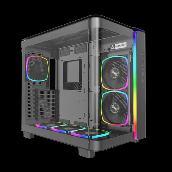 Montech King 95 PRO Case (6x120mm ARGB Fans Included) - Anigma