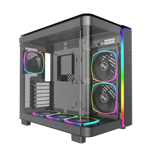 Montech King 95 PRO Case (6x120mm ARGB Fans Included) - Anigma