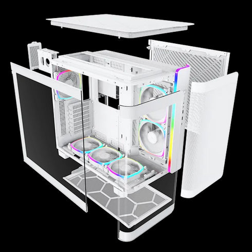 Montech King 95 PRO Case (6x120mm ARGB Fans Included) - Anigma