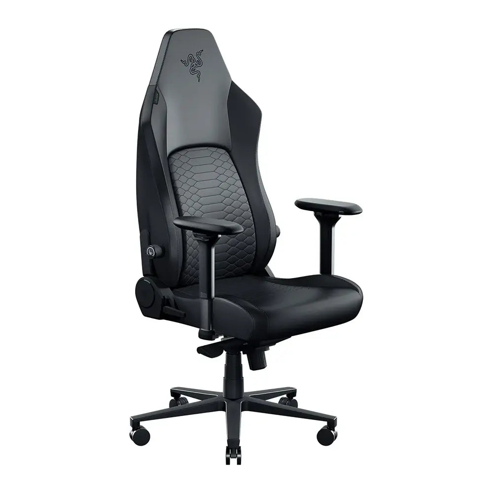 Razer Iskur V2 NewGen Gaming Chair 4D Armrest EPU Leather HyperFlex Lumbar - Black