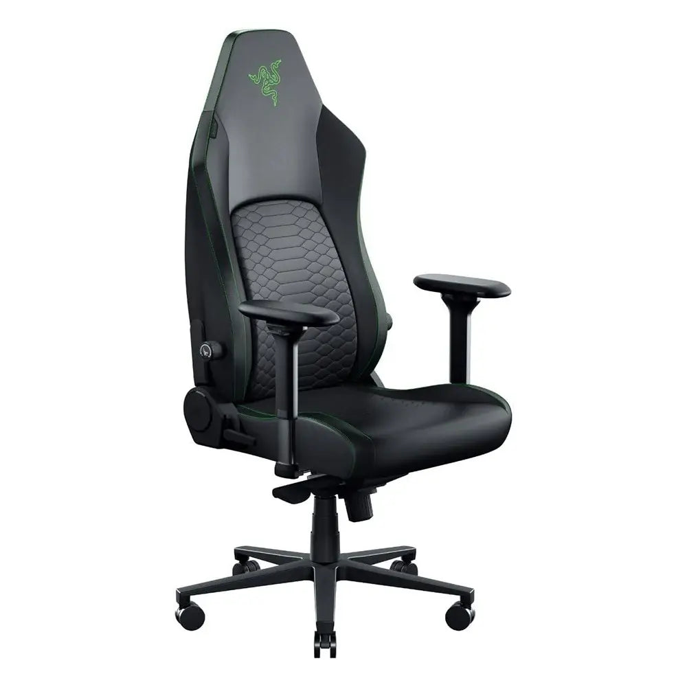 Razer Iskur V2 NewGen Gaming Chair 4D Armrest EPU Leather HyperFlex Lumbar - Green
