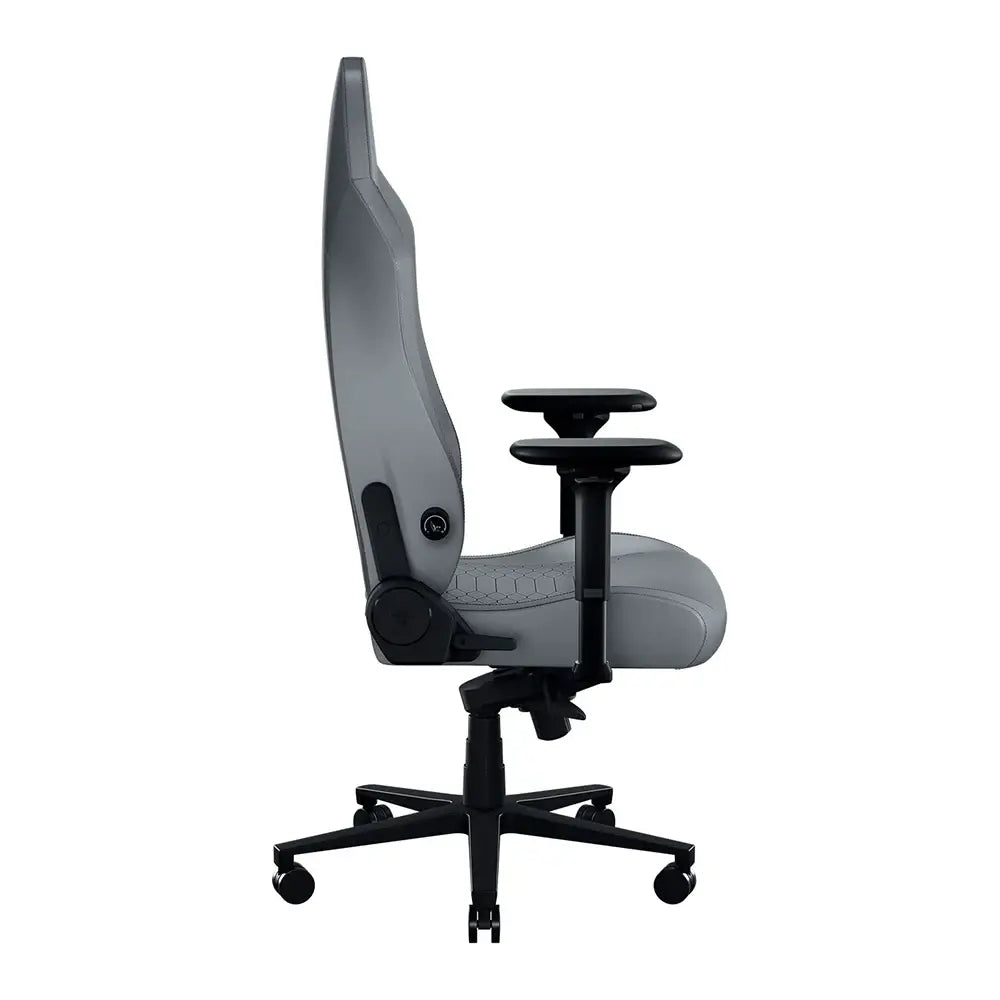 Razer Iskur V2 NewGen Gaming Chair 4D Armrest EPU Leather HyperFlex Lumbar - Light Gray