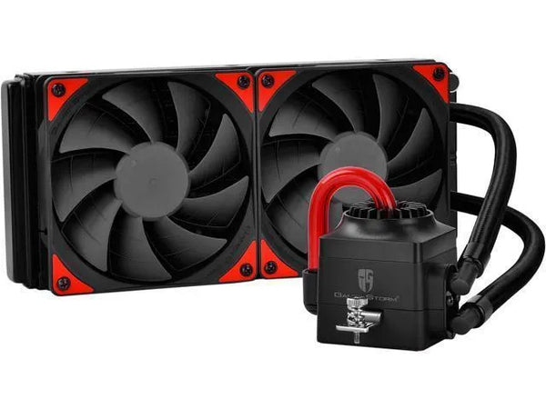 DeepCool Gamer Storm Captain 240 EX CPU Liquid Cooler AIO Water Cooling Red - Anigma
