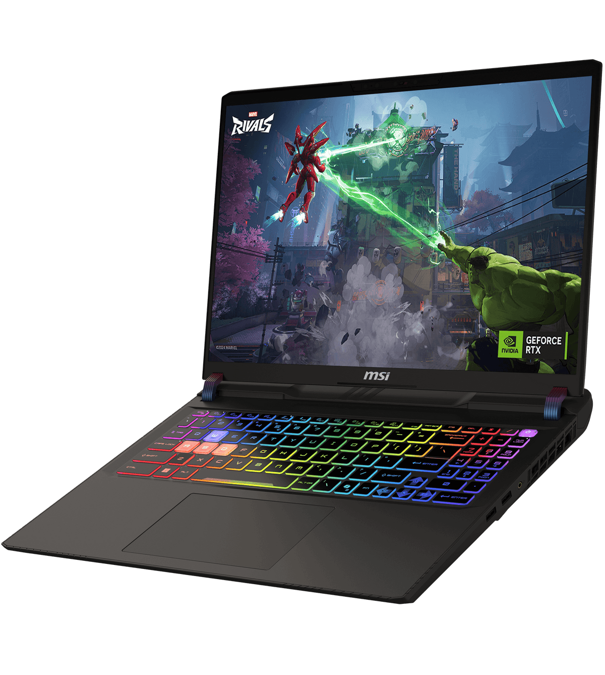 MSI Vector 16 HX AI - Keyboard RGB