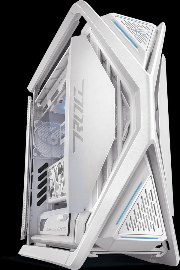ASUS ROG Hyperion GR701 EATX Full-Tower Computer case White (4x 140mm Non RGB Fans Included) - Anigma