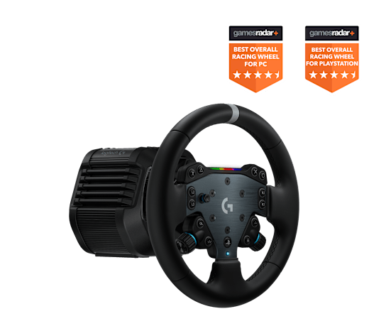 Logitech RS50 Racing Wheel Bundle side