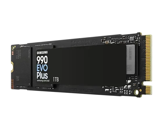 Samsung 990 EVO Plus 1TB Hybrid PCIe 5.0/PCIe 4.0 M.2 2280 SSD - Anigma