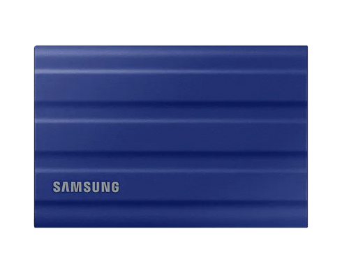SAMSUNG T7 Shield USB 3.2 Gen 4 2TB Portable SSD Blue - Anigma