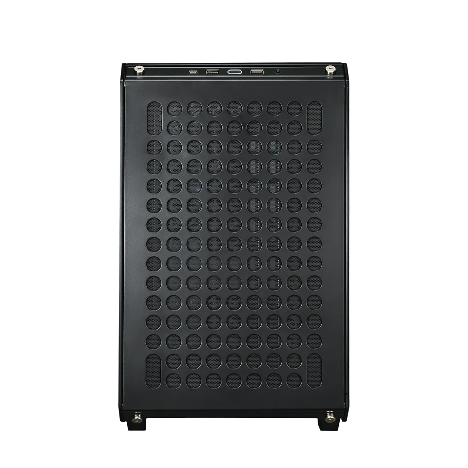 Cooler Master Qube 500 Flatpack Mid Tower ATX Case - Black