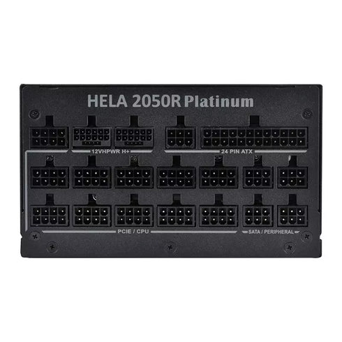 SilverStone HELA 2050W 80+ Platinum Fully Modular ATX 3.0 Power Supply - Black | SST-HA2050R-PM - Anigma