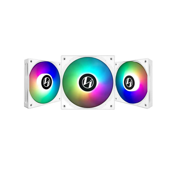 LIAN LI ST120 120mm ARGB White (1 Pack) (3 Fans In Total) - Anigma