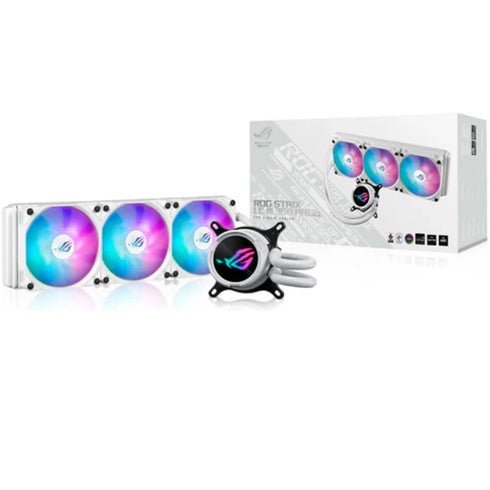 ASUS ROG Strix LC III 360 ARGB White Edition All-in-one AIO Liquid CPU Cooler - Anigma