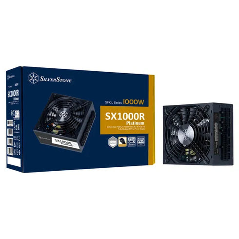 Silverstone SX1000R 80 Plus Platinum PCIE 5.0 Full Modular SFX-L Power Supply - Anigma