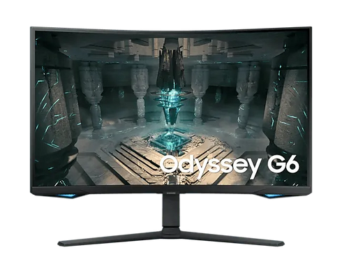Samsung Odyssey G6 32 Inch (2560 x 1440) QLED Curved 240Hz 1MS Gaming Monitor - Anigma