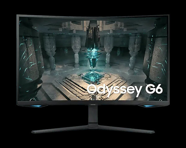 Samsung Odyssey G6 27 Inch (2560 x 1440) QLED Curved 240Hz 1MS Gaming Monitor - Anigma