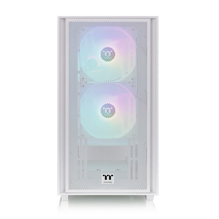 Thermaltake Versa H16 TG ARGB Snow Micro Tower Case | 3× ARGB Fans | 330mm GPU | 280mm Rad | mATX | White