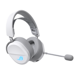 ASUS ROG Pelta Tri-Mode Wireless 309g 50mm Titanium Gaming Headset - White