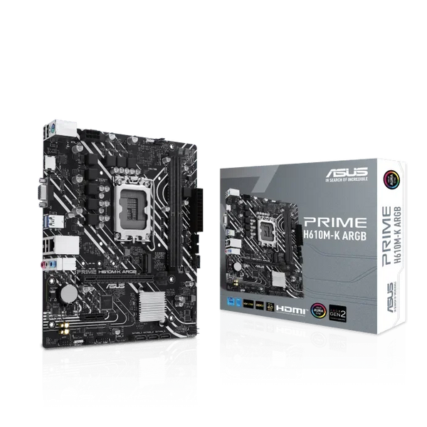 ASUS PRIME H610M-K ARGB DDR5 (Intel 13th Gen Motherboard) - Anigma