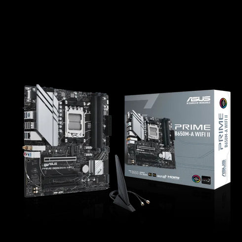 ASUS PRIME B650M-A WIFI II DDR5 (AMD AM5 Motherboard) - Anigma