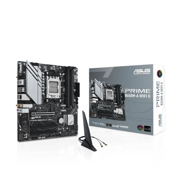 ASUS PRIME B650M-A WIFI II DDR5 (AMD AM5 Motherboard) - Anigma
