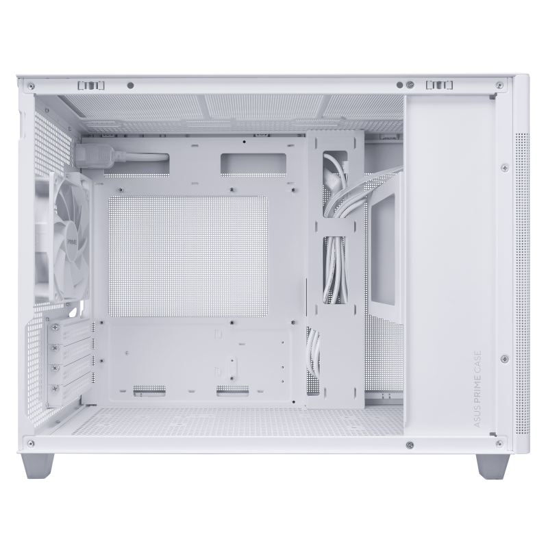 ASUS Prime AP201 TG White - Side View