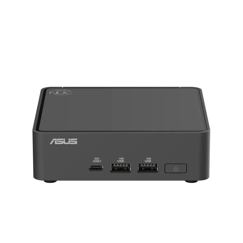 ASUS NUC 15 Pro rear IO ports