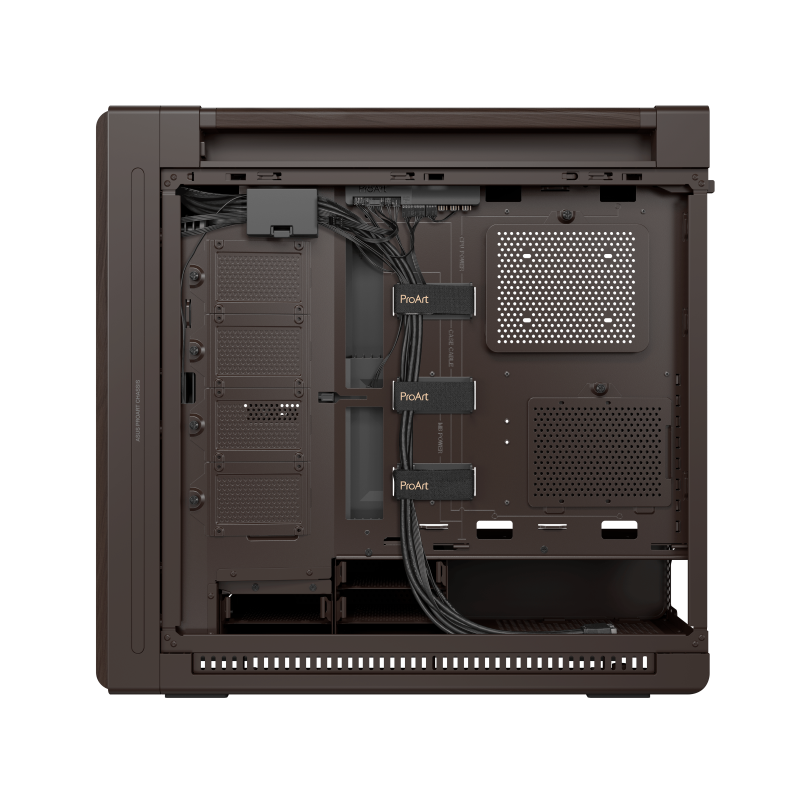 ASUS ProArt PA602 Modern Black - Wood I/O Panel