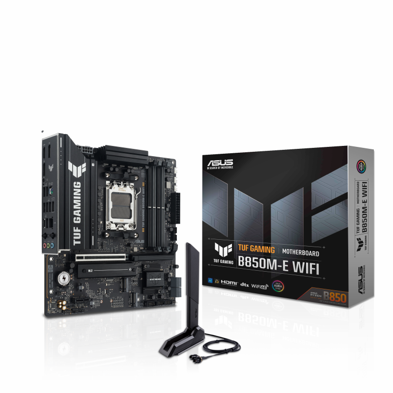 ASUS TUF GAMING B850M-E WIFI - Side