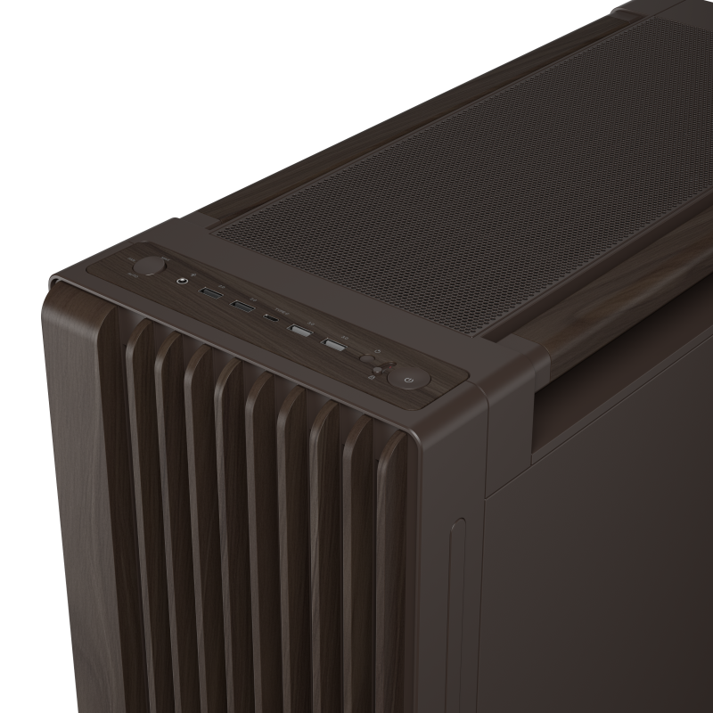 ASUS ProArt PA602 Wood Edition Modern Black TG - Front Angle