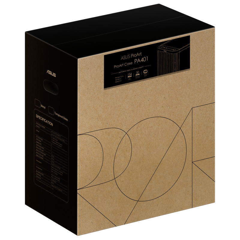ASUS ProArt PA401 Wood TG - PWM Fan Hub