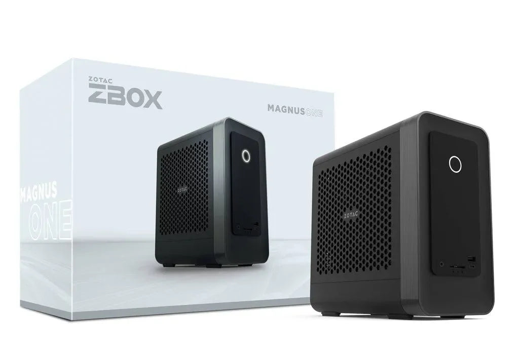 Zotac Magnus One 13th Gen I7 13700 RTX 4070 32GB DDR5 2TB M.2 SSD Gaming PC (Black) - Anigma