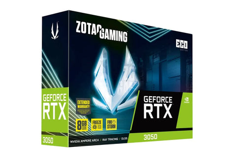 ZOTAC GAMING GEFORCE RTX 3050 ECO Edition 8GB GDDR6 - Anigma