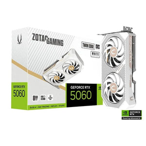 Zotac Gaming GeForce RTX 5060 Twin Edge OC White Edition, GDDR7 8GB