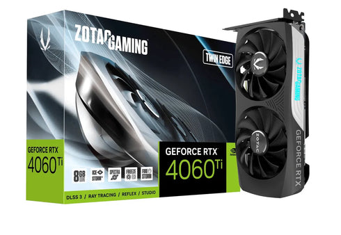 ZOTAC GAMING GeForce RTX 4060 Ti Twin Edge 8GB GDDR6 - Anigma