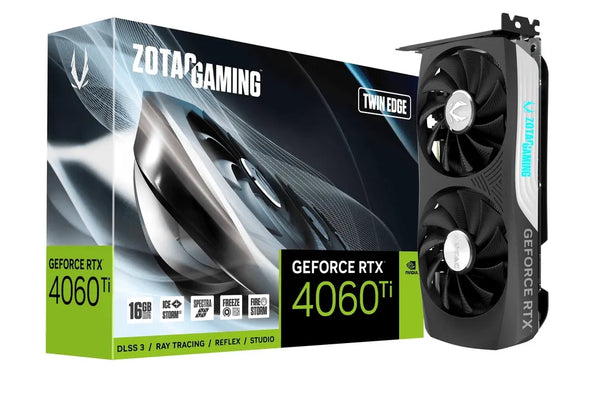 ZOTAC GAMING GeForce RTX 4060 Ti Twin Edge 16GB GDDR6 - Anigma