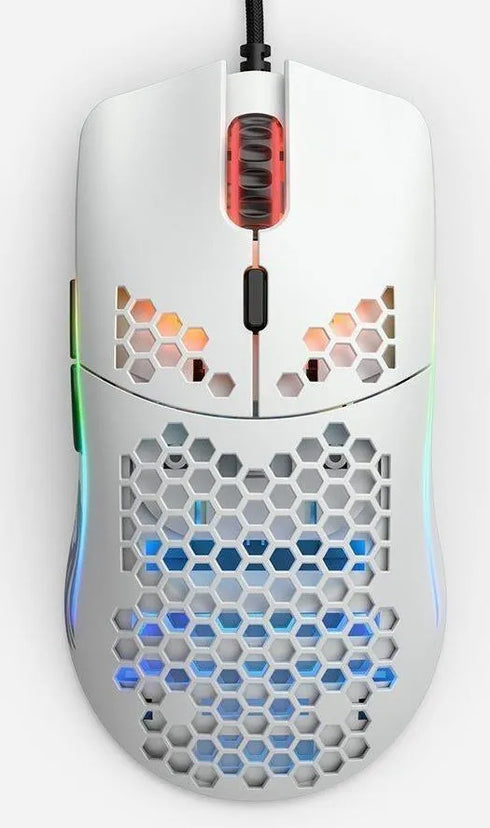 Glorious Model O Minus Wired Gaming Mouse Matte White - Anigma