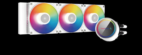 DeepCool GAMMAXX L360 A-RGB AIO Liquid Cooler White - Anigma