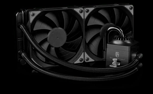 DeepCool Gamer Storm Captain 240 EX CPU Liquid Cooler AIO Water Cooling Black - Anigma