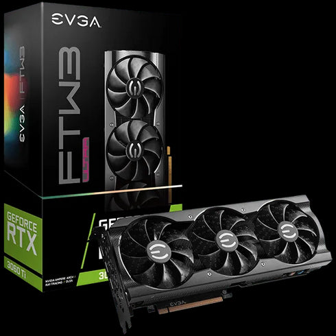 EVGA RTX 3060Ti FTW3 Ultra Gaming 8GB GDDR6 LHR Edition - Anigma