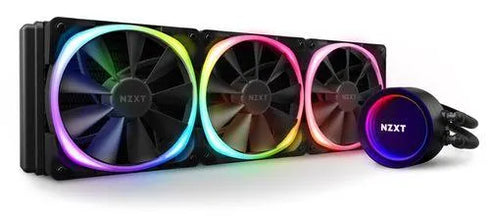 NZXT Kraken X73 RGB 360mm AIO Liquid Cooler With RGB Fans Black - Anigma