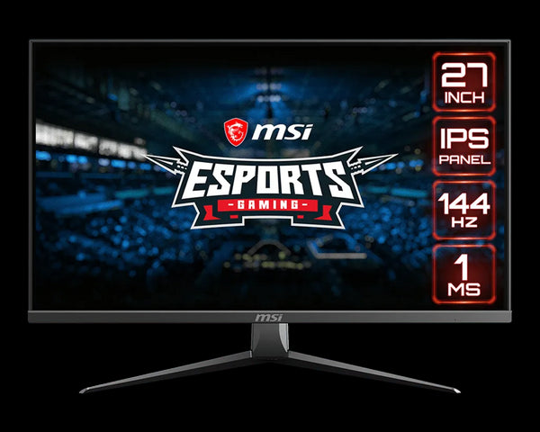 MSI Optix 27 Inch MAG273 (1920 x 1080) IPS Flat 144Hz 1MS Gaming Monitor - Anigma