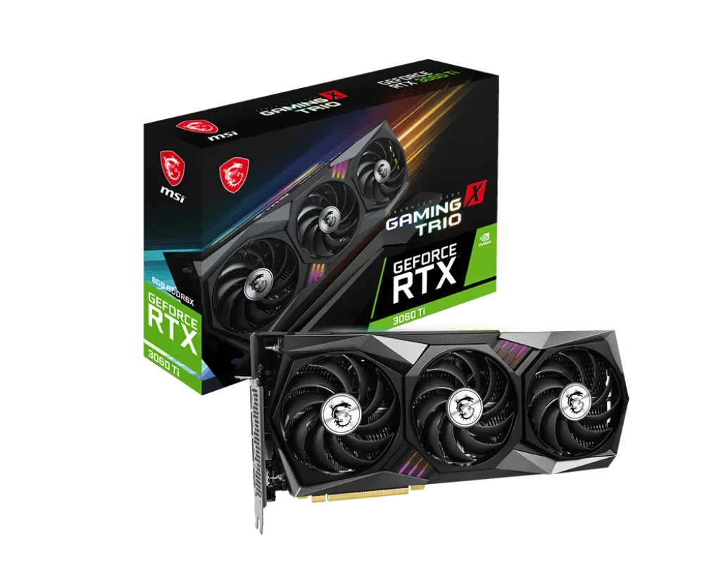 Msi GeForce RTX 3060 Ti GAMING X TRIO 8GB GDDR6X - Anigma