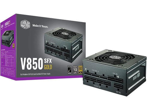 Cooler Master V850 80 PLUS Gold SFX Full Modular Power Supply - Anigma