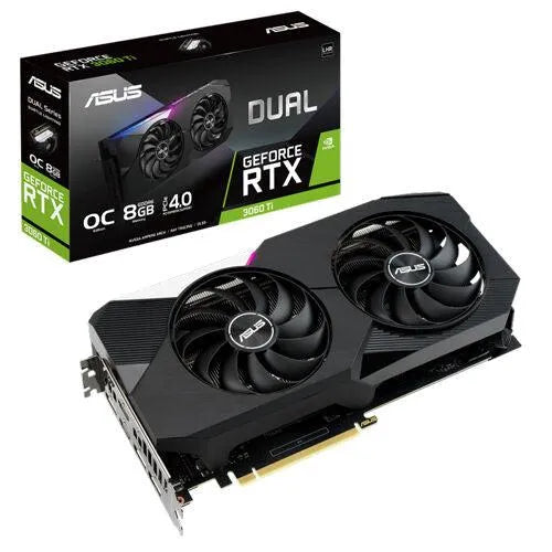 Asus Dual GeForce RTX 3060Ti V2 OC Edition 8GB GDDR6 LHR - Anigma