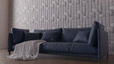 Anigma 3D PVC Wall Panels, Tetris Shape, Black/White, Easy Installation - Anigma