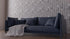 Anigma 3D PVC Wall Panels, Tetris Shape, Black/White, Easy Installation - Anigma