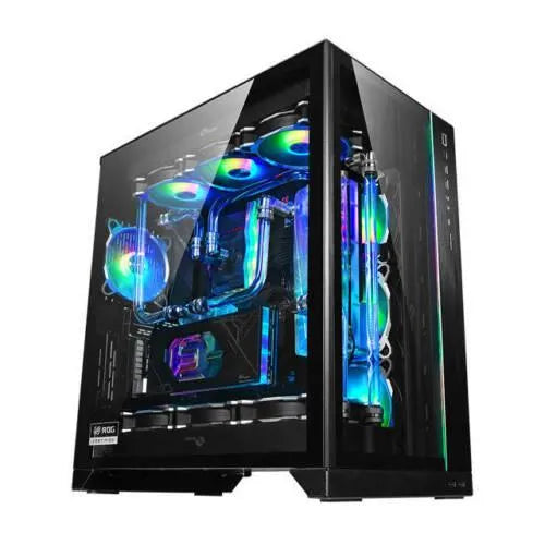 LIAN LI PC- O11 XL DYNAMIC ROG Edition Black (No Fans Included) - Anigma