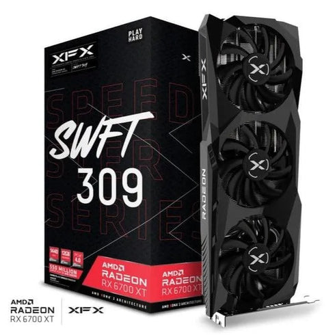 XFX SPEEDSTER SWFT 309 AMD Radeon RX 6700 XT CORE Gaming Graphics Card with 12GB GDDR6 - Anigma