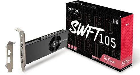 XFX SPEEDSTER SWFT105 RADEON RX 6400 Gaming Graphics Card with 4GB GDDR6 - Anigma